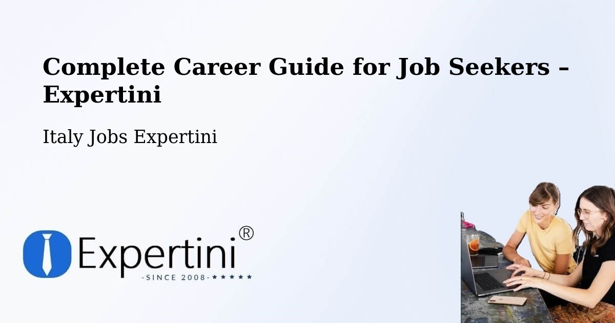 Career Guide for Job Seekers – Aosta - Aosta, Italy Jobs Expertini