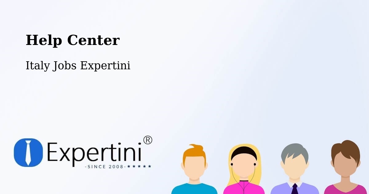 Help Center – Aosta - Italy Jobs Expertini